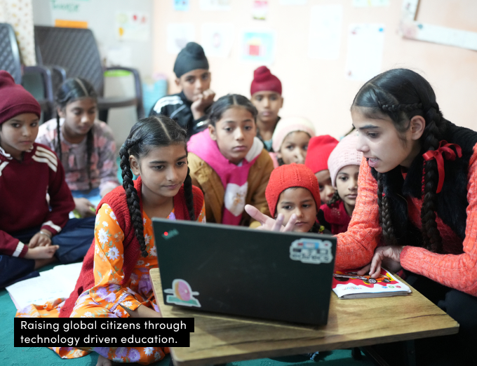 Raising global citizens through technology driven education.