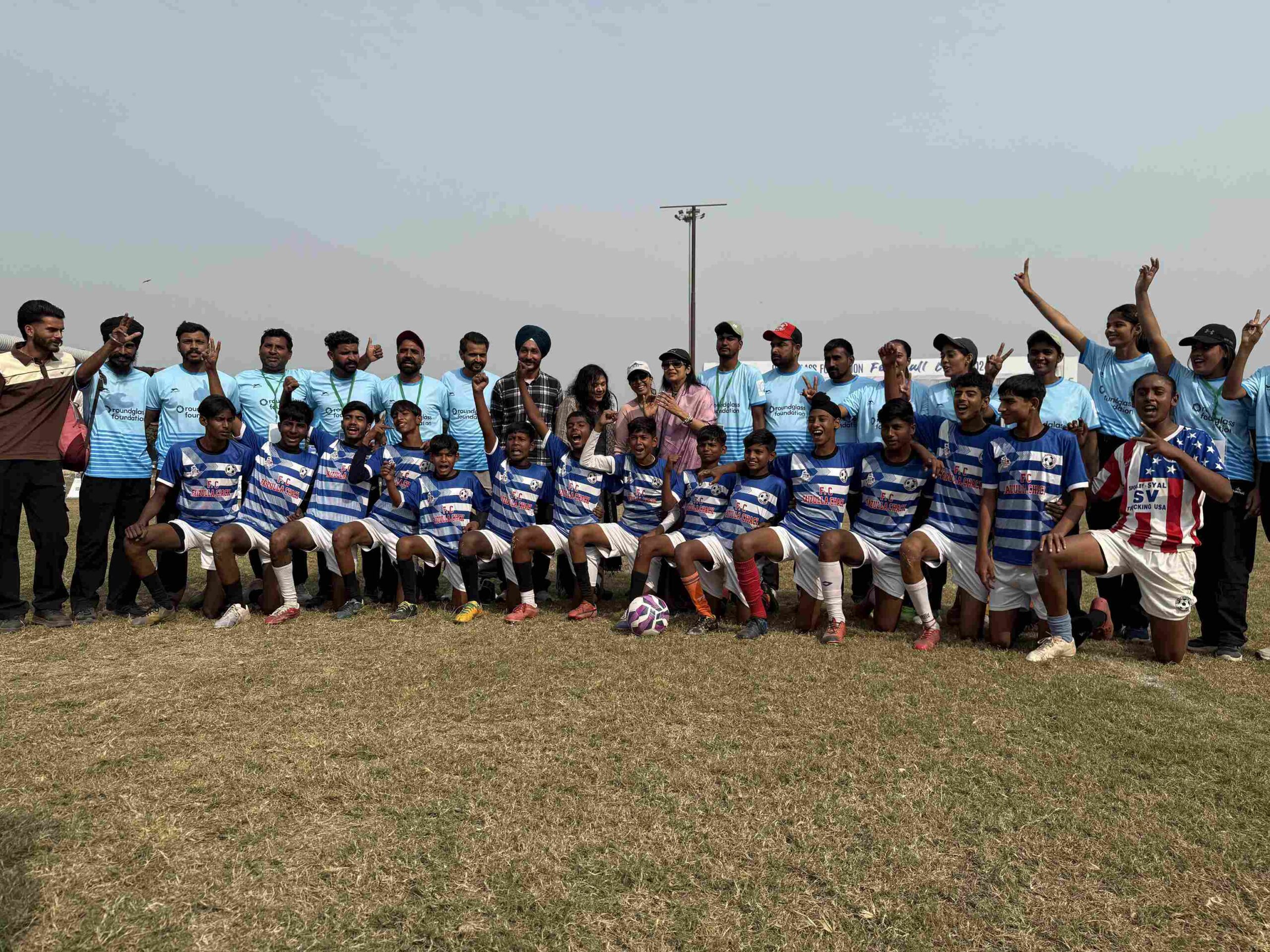 Roundglass Cup: Faizullah Chak bag U-16 title